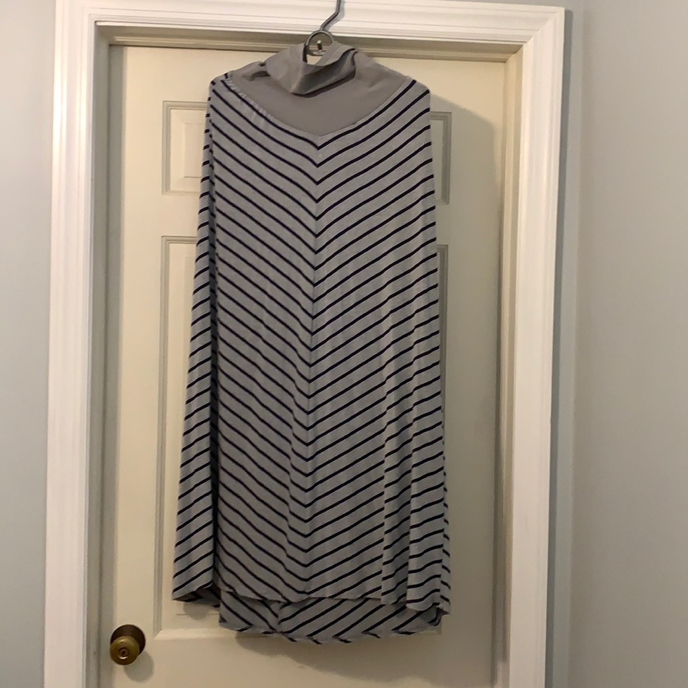 Maternity maxi skirt